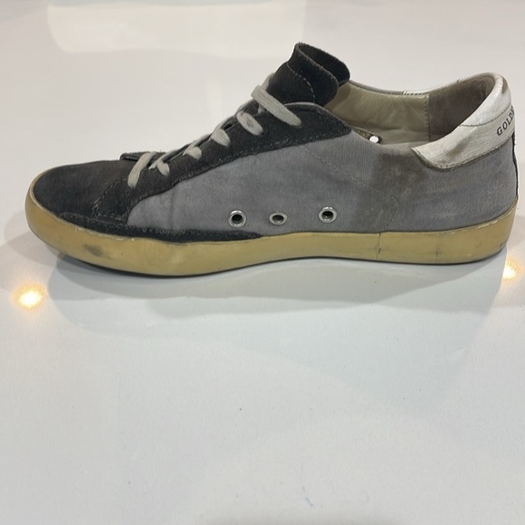 Golden Goose Blue and Gray Sneakers. Size 8 - Picture 4 of 6